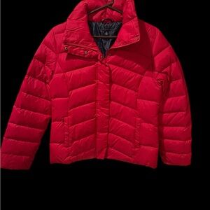 Tommy Hilfiger Red Puffer Jacket